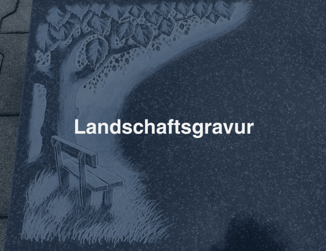 Home landschaftsgravur